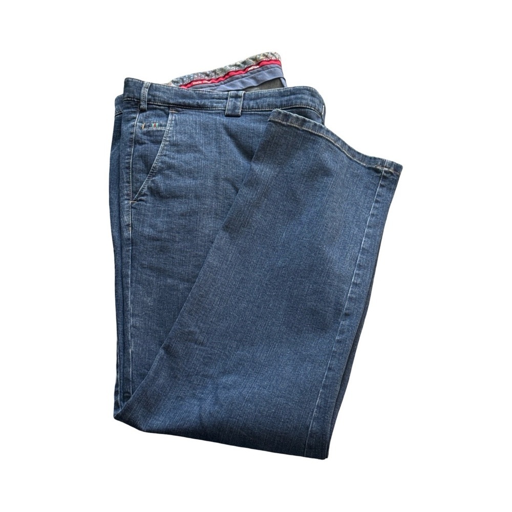 Meyer Roma Relaxed Fit Dark Blue Jeans